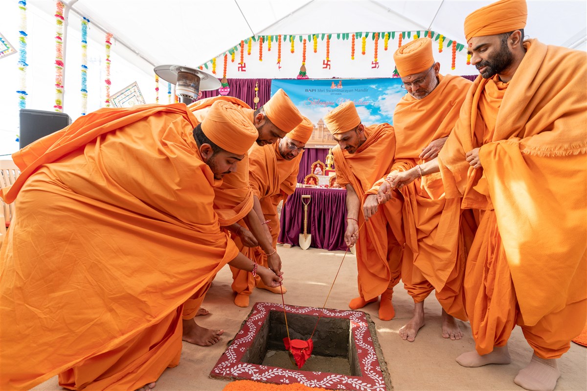 Mandir Shilanyas Vidhi