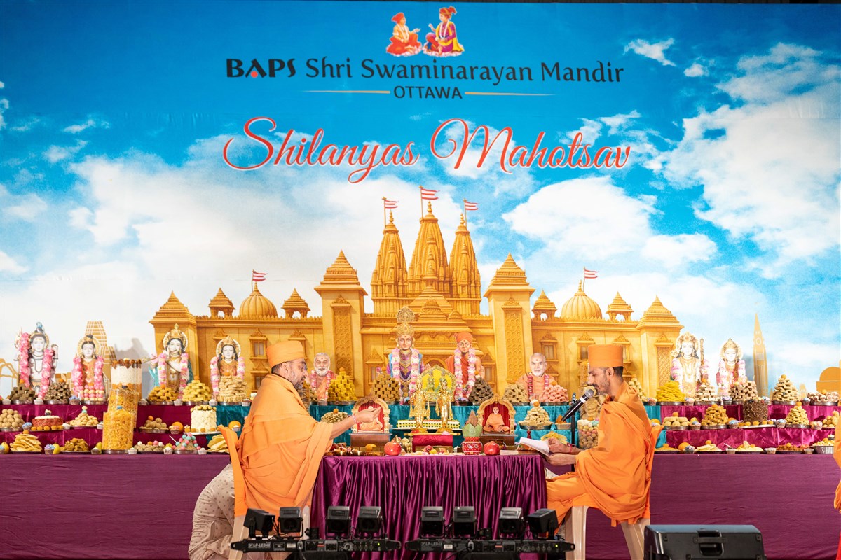 Shilanyas Pujan and Sabha