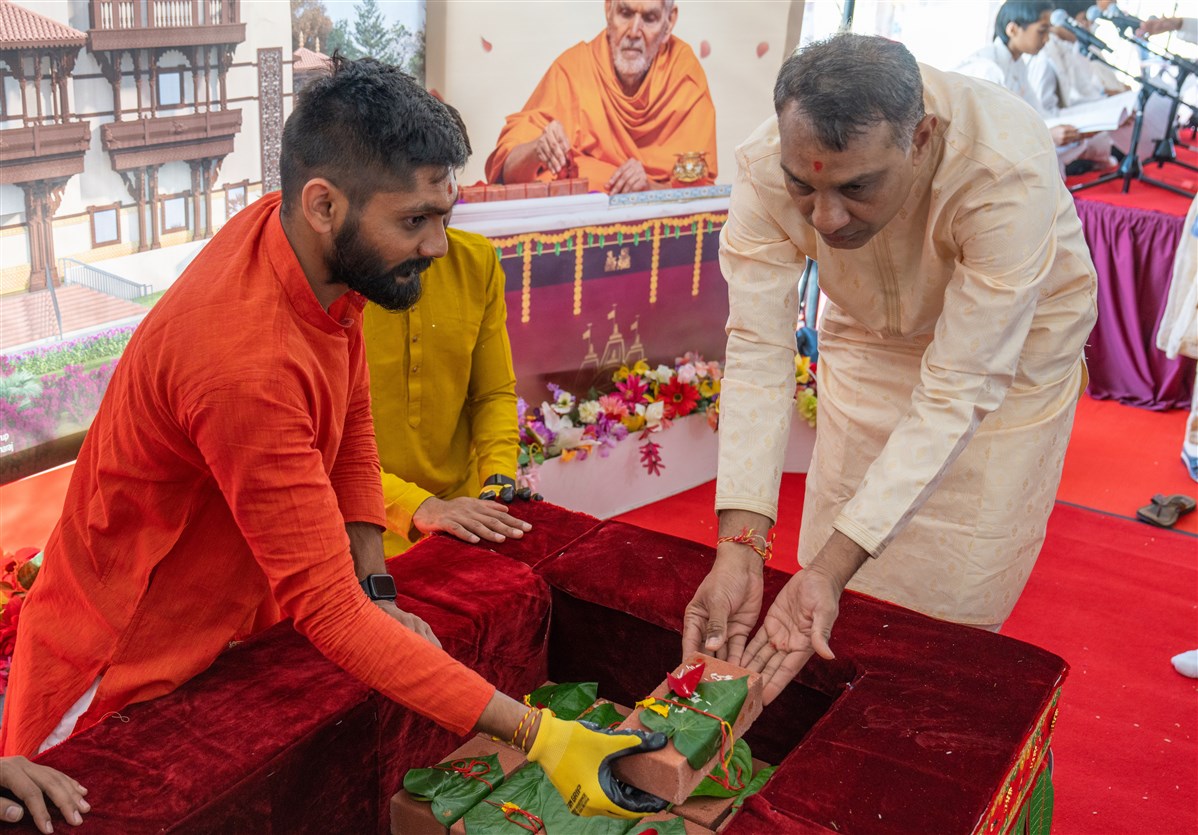 Shila Pujan Ceremony