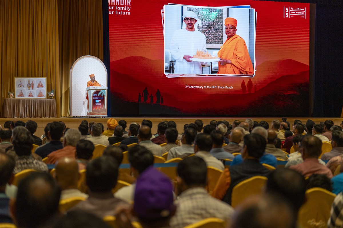 Four Million Hearts, One Message of Harmony: BAPS Hindu Mandir Celebrates 2nd Anniversary, Abu Dhabi