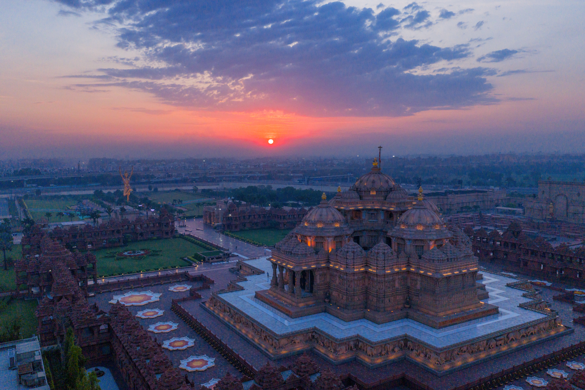 Swaminarayan Akshardham campus