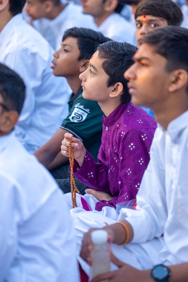 Balaks during the pre-pratishtha rituals