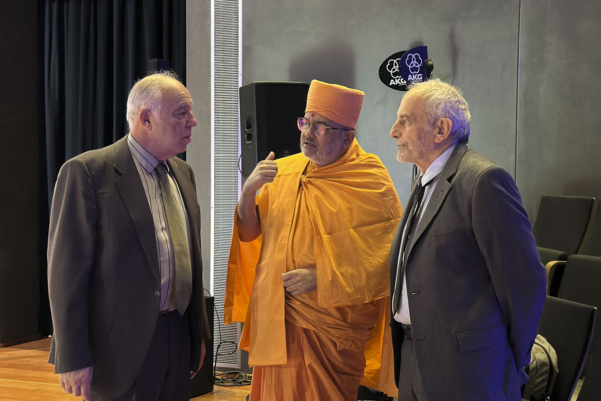 The Swaminarayan Tradition Represented at Historic 'The Dharmic Renaissance and The Athens Declaration' Summit , Athens, Greece