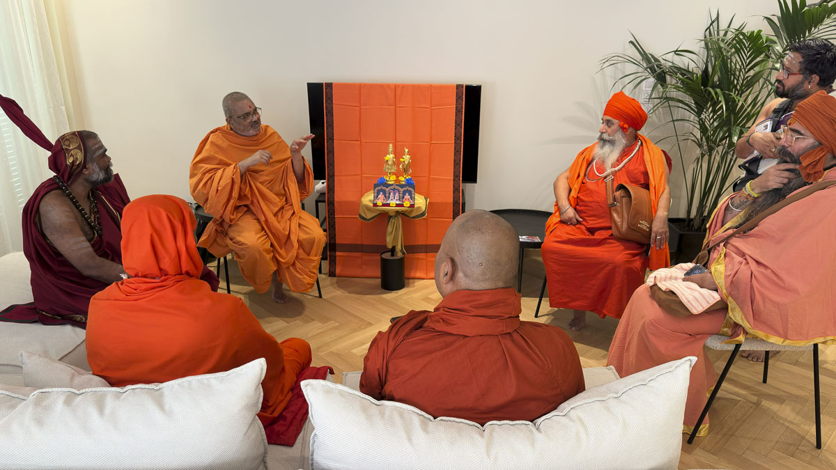 The Swaminarayan Tradition Represented at Historic 'The Dharmic Renaissance and The Athens Declaration' Summit , Athens, Greece