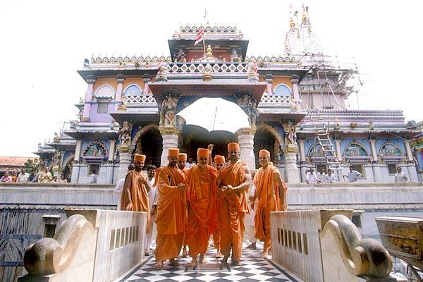 The old Swaminarayan Mandir, Gadhada