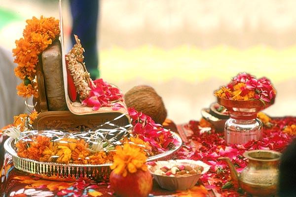 Vedic rituals for renovation of Bindu Sarovar