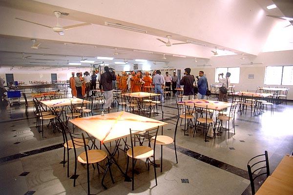 Interior of dining hall