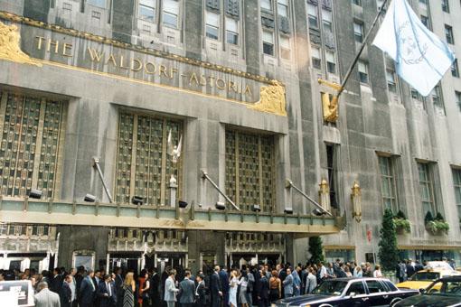 Delegates at The Waldorf - Astoria Hotel, Manhattan, New York