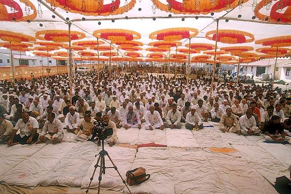 The murti pratishtha assembly