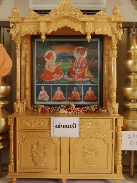  Murtis to be consecrated at new BAPS Shri Swaminarayan Mandir at Chanpawadi (Ukai)