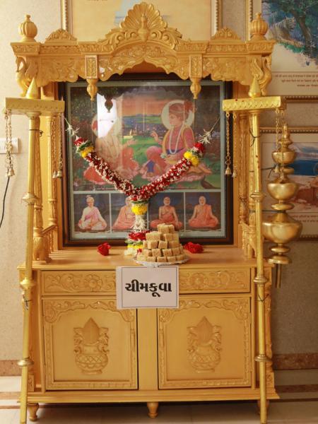  Murtis to be consecrated at new BAPS Shri Swaminarayan Mandir at Chimkuva (Ukai)