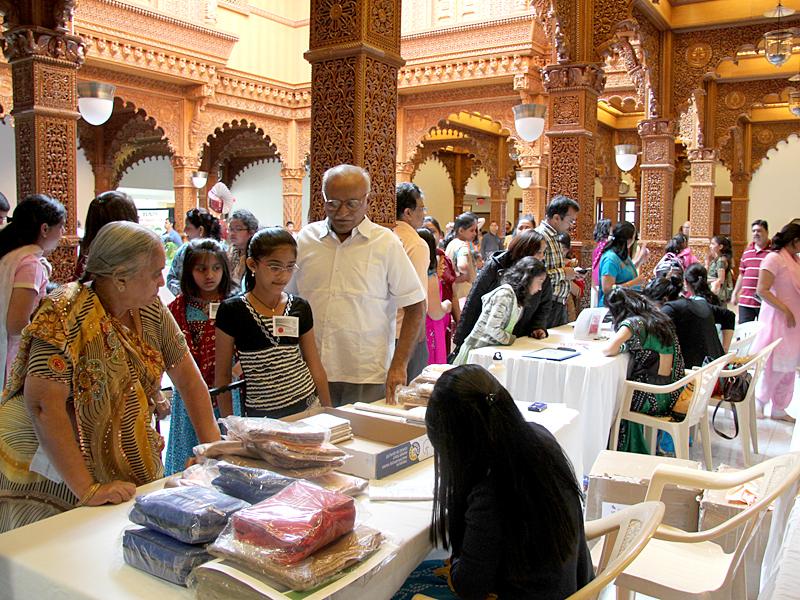 The Swaminarayan Sampraday: 1781 Participants arrive and undergo registration