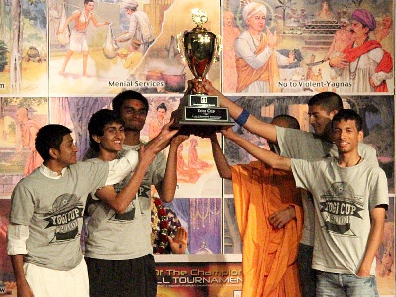 The Swaminarayan Sampraday: 1781 Some kishores participated in a Regional Basketball Tournament to increase unity & sportsmenship aswell as other values of a highly successful individual