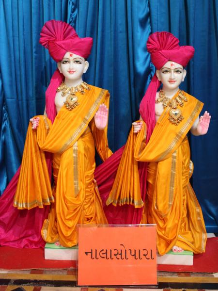  Murtis for the new BAPS Swaminarayan Mandir (Hari Mandir) at Nala Sopara (Mumbai)