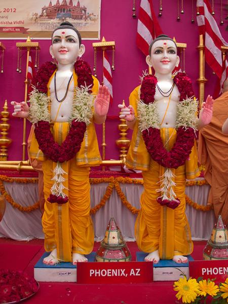  Murtis to be consecrated at BAPS Shri Swaminarayan Mandir in Phoenix, AZ