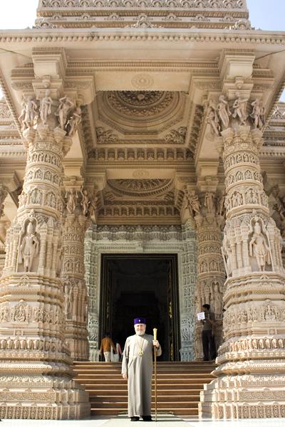 H. H. Karekin II Visit Swaminarayan Akshardham