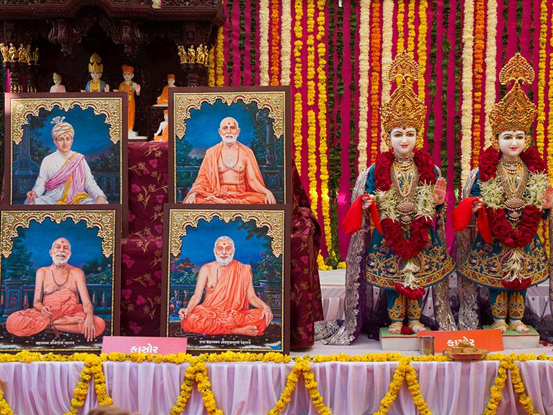  Murtis to be consecrated at new BAPS Shri Swaminarayan Mandir at Kasor, India