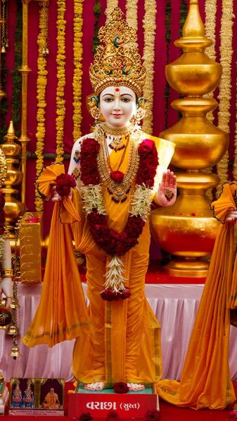  Shri Ghanshyam Maharaj murti to be consecrated at Varachha Mandir