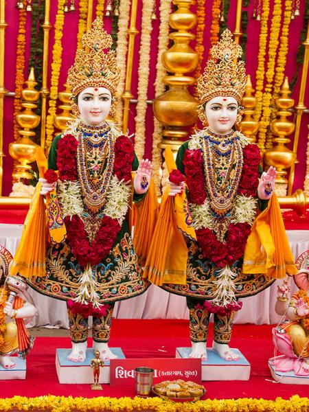  Shri Akshar-Purushottam Maharaj murtis to be consecrated at Shivchhaya Mandir