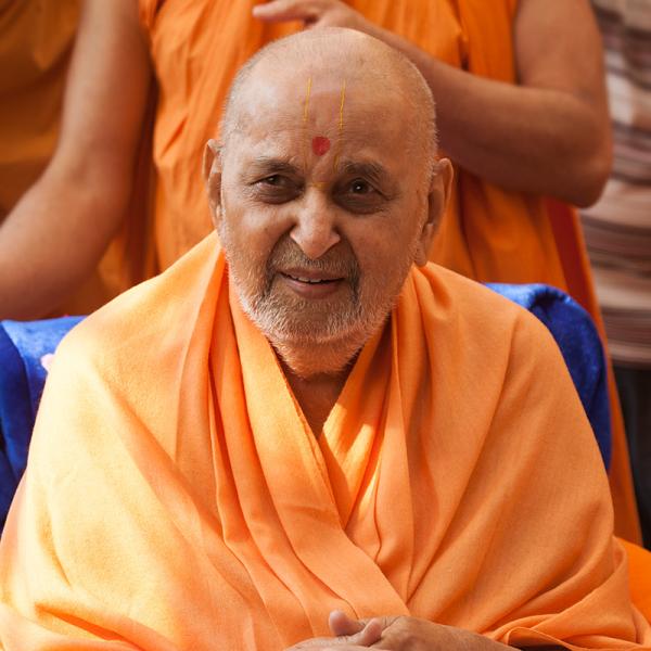  Swamishri in a divine mood 