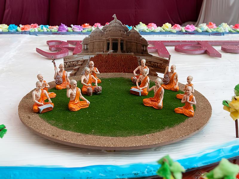  Decorations to mark Swamishri's Janm Jayanti celebrations