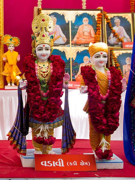  Murtis to be consecrated at new BAPS Shri Swaminarayan Mandir at Vadavi, India