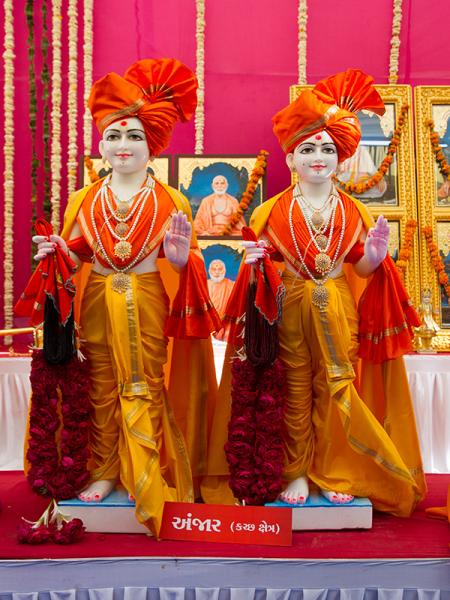  Murtis to be consecrated at new BAPS Shri Swaminarayan Mandir at Anjar, India