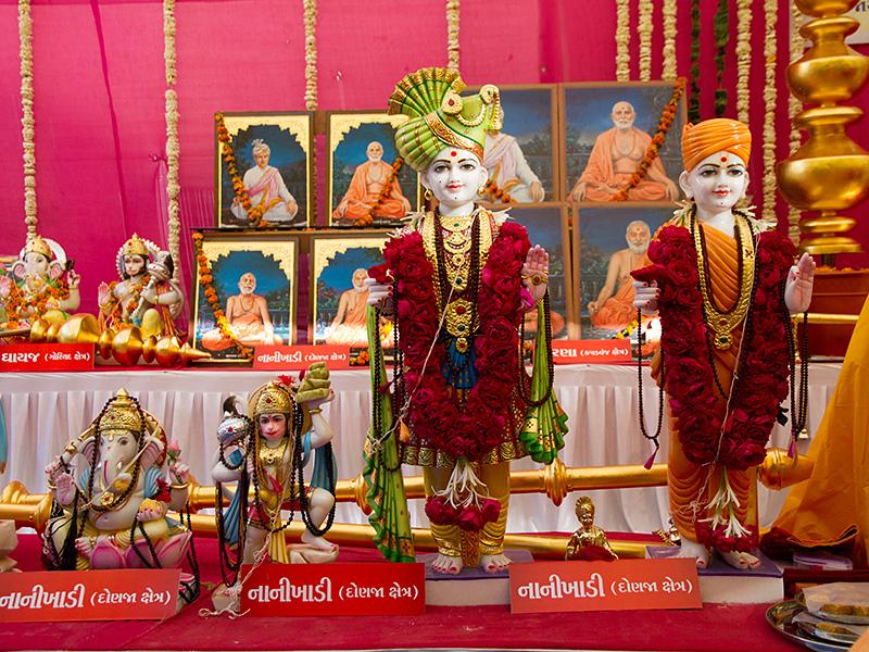  Murtis to be consecrated at new BAPS Shri Swaminarayan Mandir at Nanikhadi, India