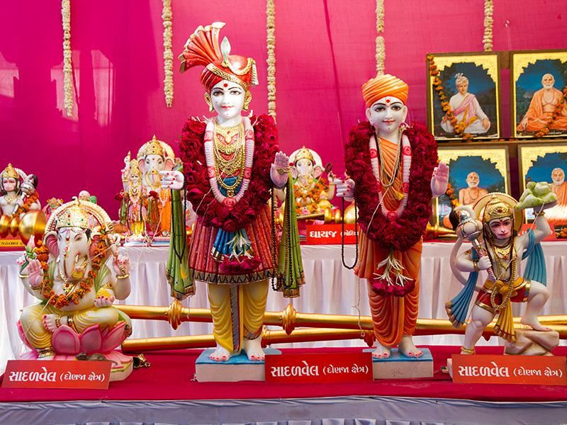  Murtis to be consecrated at new BAPS Shri Swaminarayan Mandir at Sadalvel, India