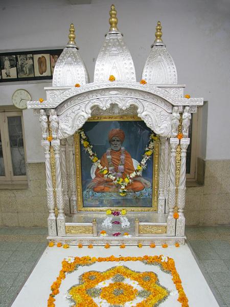 Brahmaswarup Shastriji Maharaj's sacred room