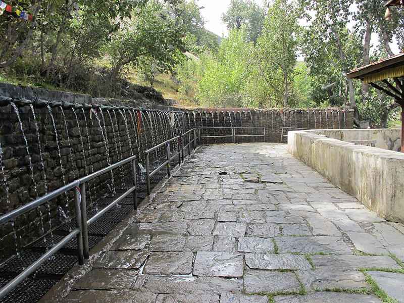 108 gaumukhs of holy water, Muktinath