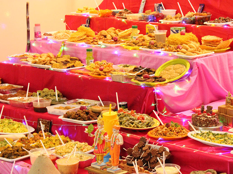 Annakut Celebration, Abu Dhabi