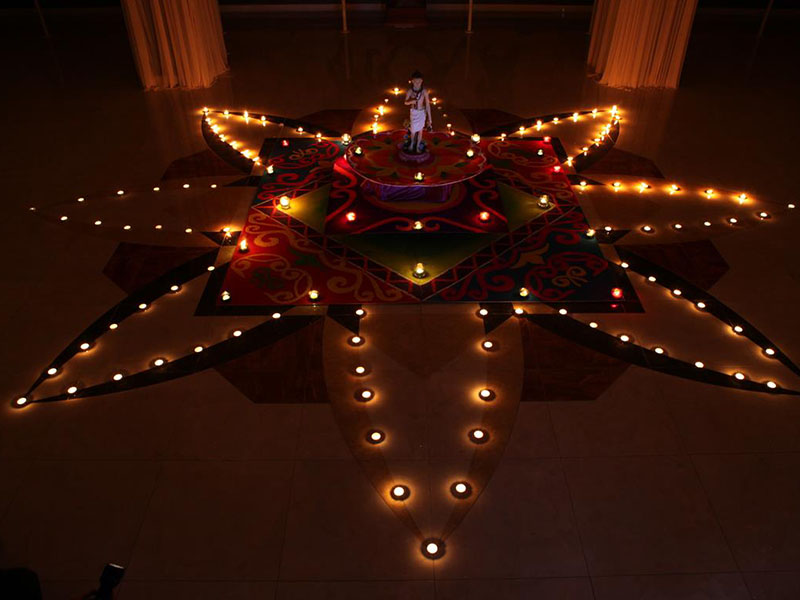 Diwali Chopda Pujan, Leicester