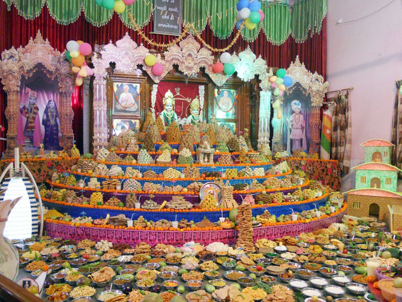 Annakut Celebrations, Porbandar