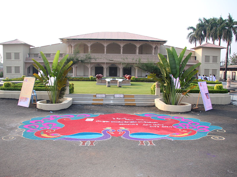 Venue for Youth Shibir, BAPS Shri Swaminarayan Mandir complex, Sankari, India
