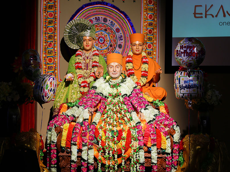 Pramukh Swami Maharaj's 93rd Birthday Celebration, Houston, TX