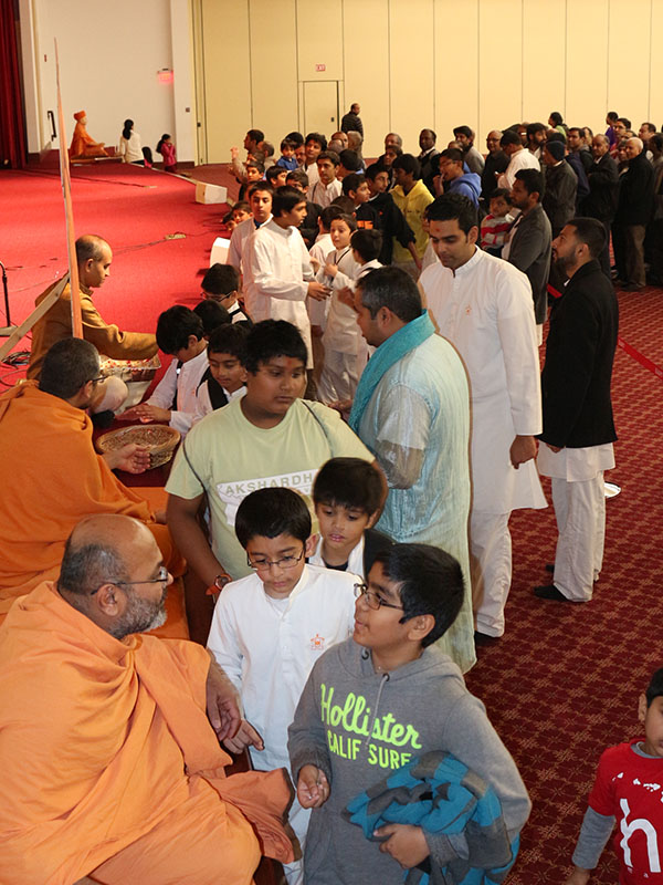 Pramukh Swami Maharaj's 93rd Birthday Celebration, Robbinsville, NJ