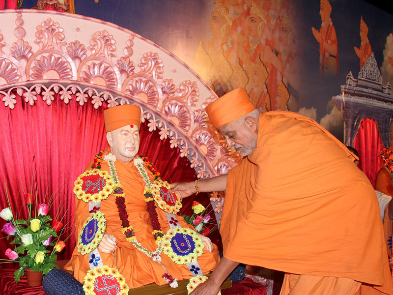 Pramukh Swami Maharaj's 93rd Birthday Celebration, Chansad