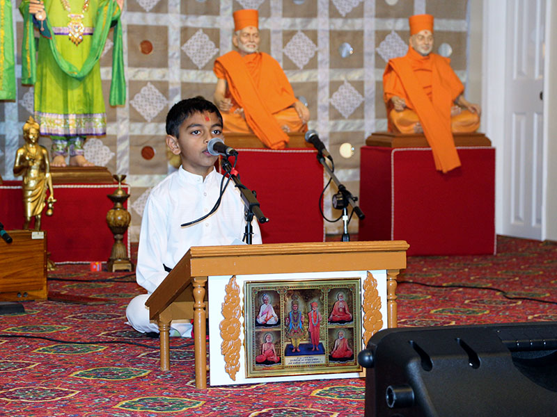 Pramukh Swami Maharaj's 93rd Birthday Celebration, Augusta, GA