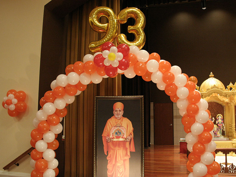Pramukh Swami Maharaj's 93rd Birthday Celebration, Nashville, TN