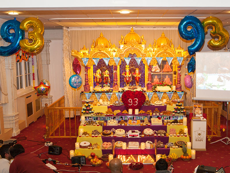 Pramukh Swami Maharaj's 93rd Birthday Celebration, Birmingham