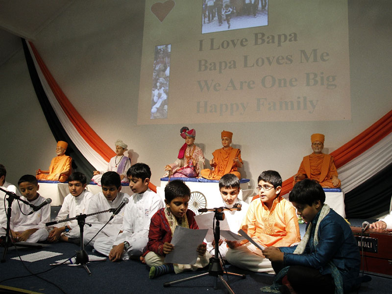 Pramukh Swami Maharaj's 93rd Birthday Celebration, Manchester - Ashton