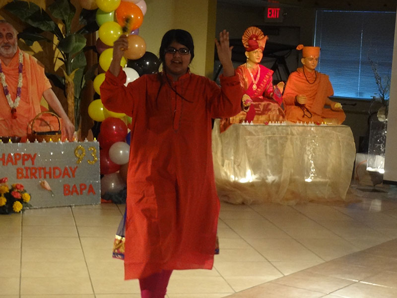 Pramukh Swami Maharaj 93rd Birthday, Mahila Celebrations 2013, Tucson, AZ