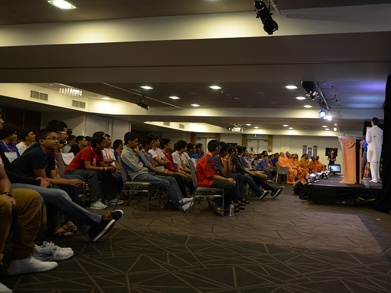 Delegates enjoying a presentation