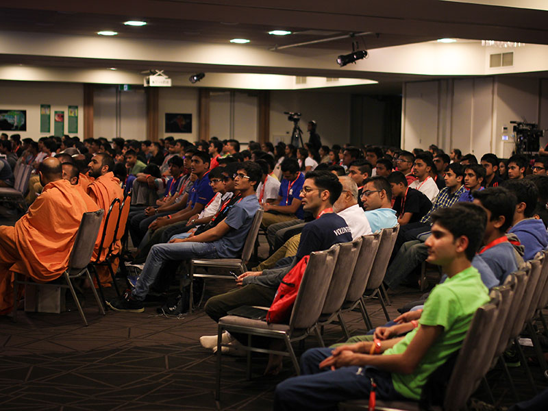 Delegates enjoying a presentation