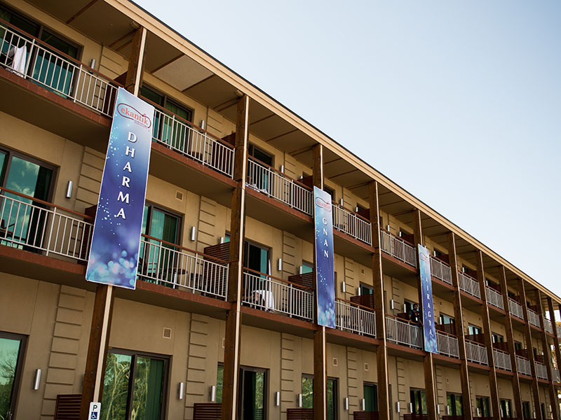 The venue in Creswick for the BAPS Kishore-Kishori Regional Convention 2014, Asia-Pacific