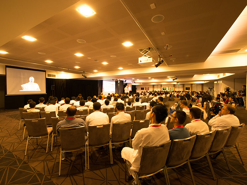 Kishores during the morning session