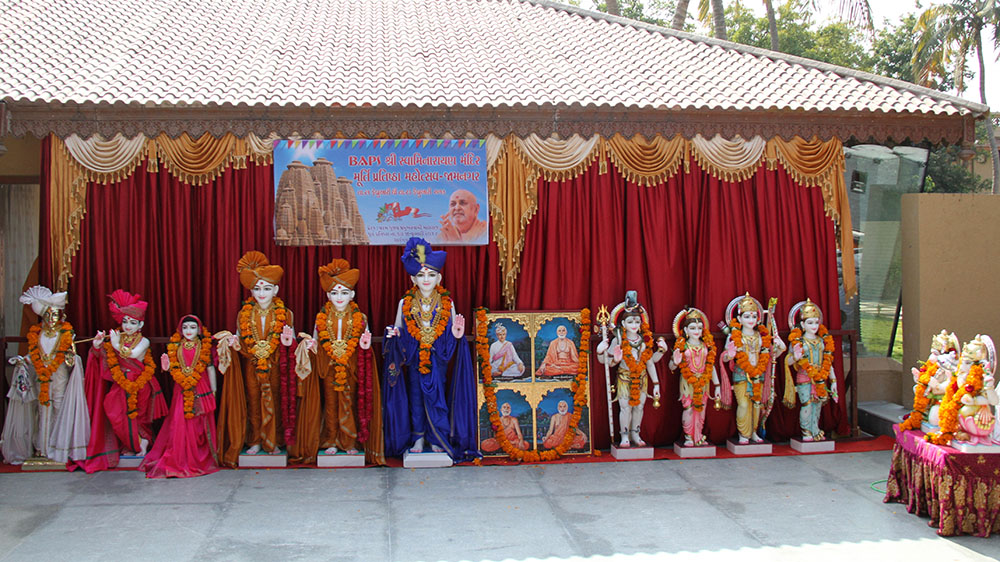 Murtis to be consecrated for BAPS Shri Swaminarayan Mandir, Jamnagar