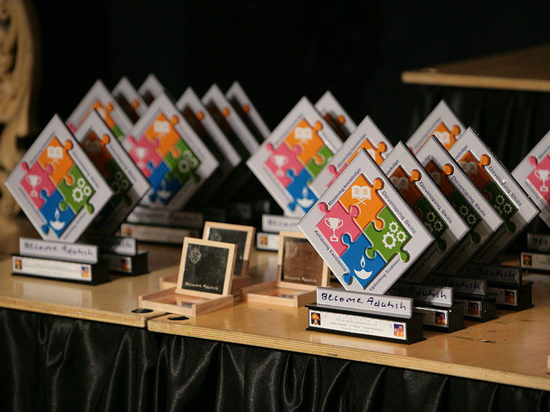 Awards for prize winners in the competitions 
