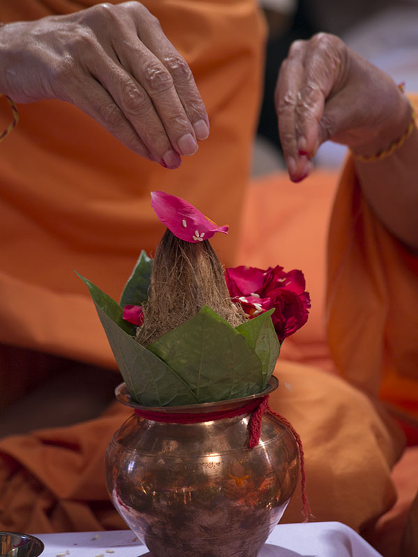 Murti-Pratishtha mahapuja rituals